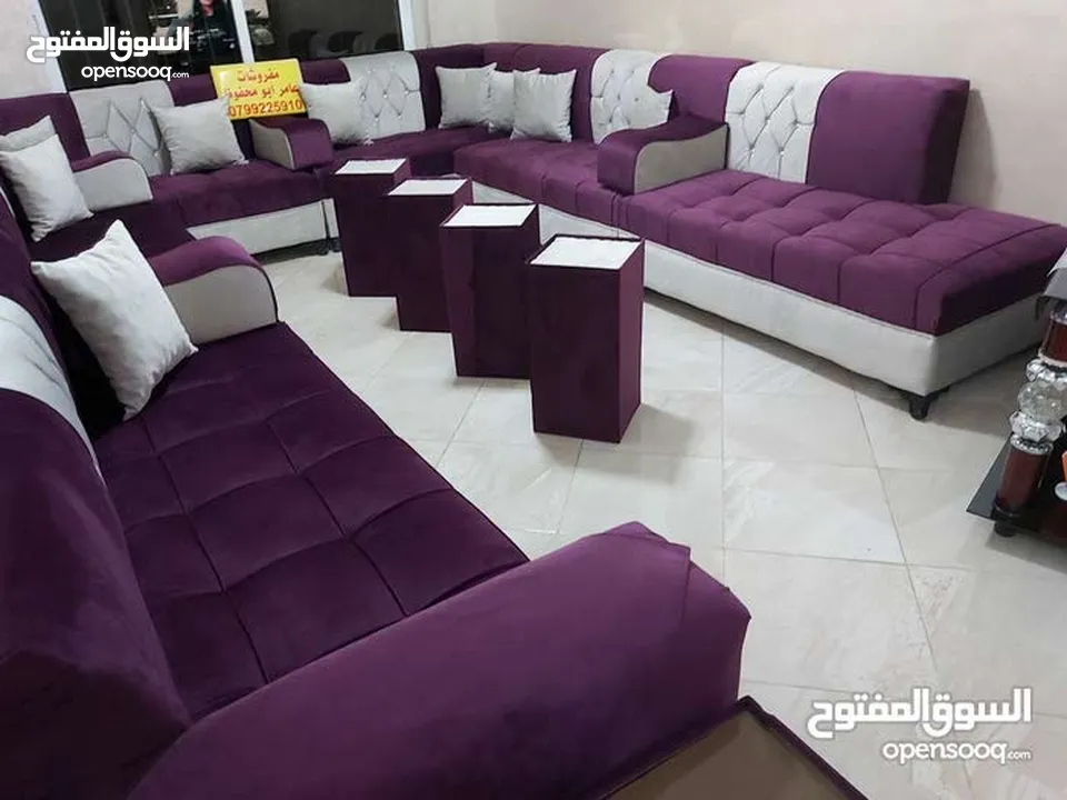 جلسات الخليجية بحدث الموديلات 17 مقعد مع طقم طربيزاط ومراكي