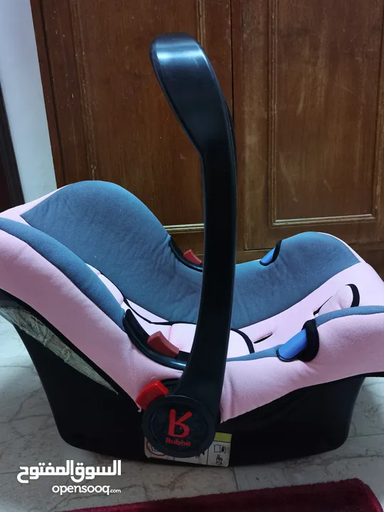 Baby car seat and bath stand