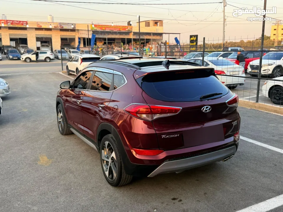 هيونداي توسان ترخيص 2017 دفع رباعي فل الفل بانوراما