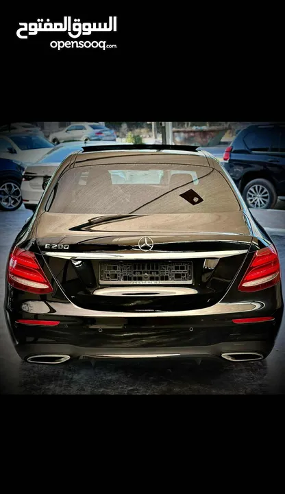 مرسيدس E200  عداد 20 الف