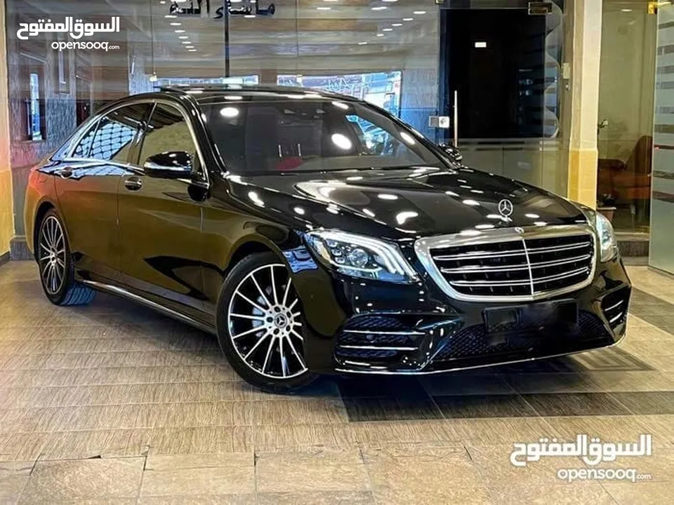 مرسيدس S 320 AMG فل كامل الاضافات موديل 2019 نظيفه جدا واعلى مواصفات