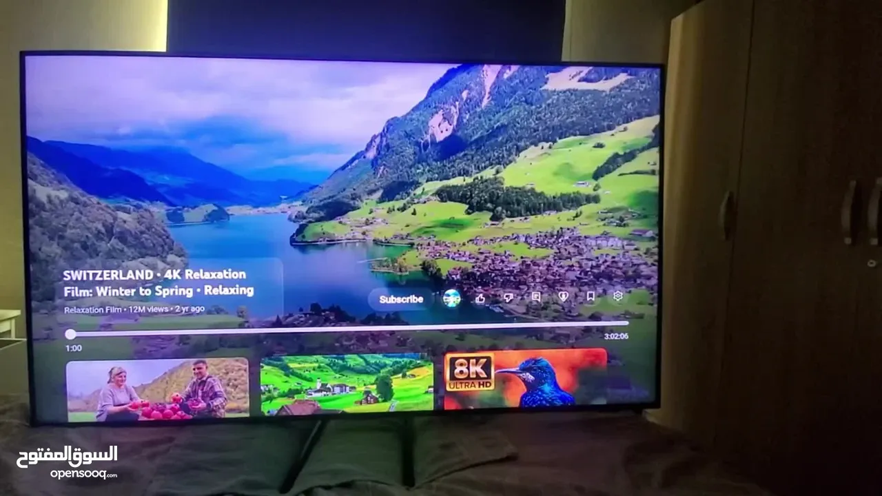 Samsung 4K QLED TV 55 inch 2023 Model: Q80C, flowless screen, crash price