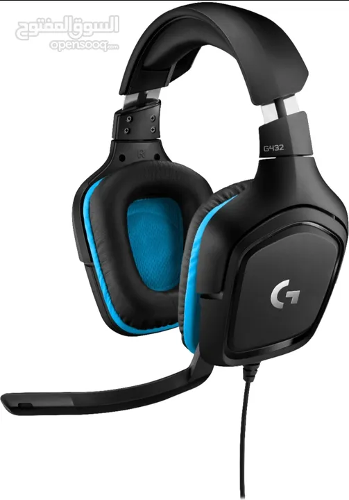 Logitech Gaming  G432 – 7.1سماعات