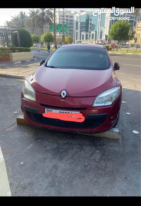 Renault megane model 2012