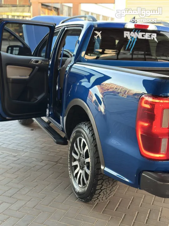 FORD RANGER 2.3L.4vTRUBO ECO BOOST 2019 جمرك حديث