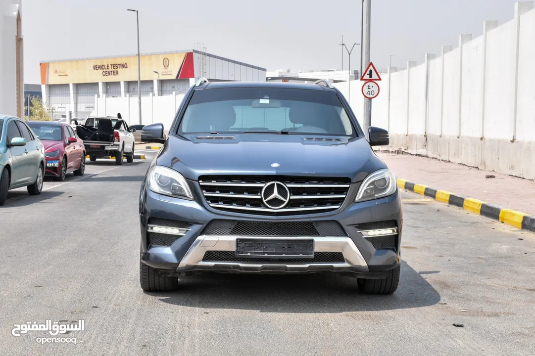 2013 Mercedes ML500 full options gcc specs