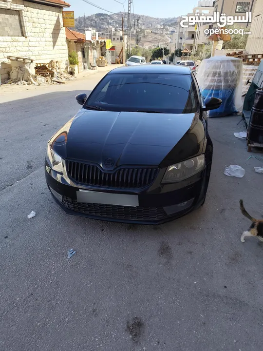 سكودا اوكتافيا 2014 اتماتيك فحص نخب دهان شركه