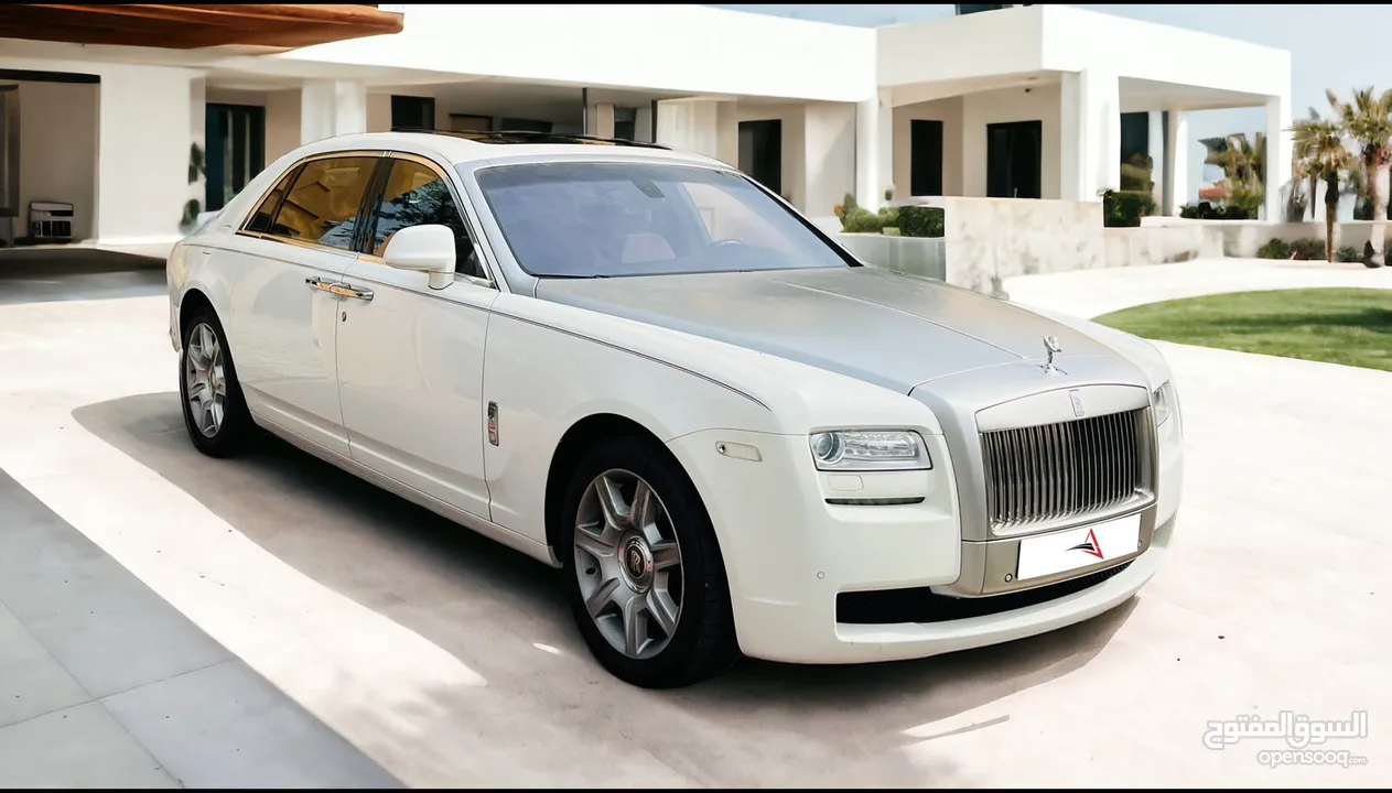Rolls Royce Ghost 2012  GCC  Low Mileage  Full Service History