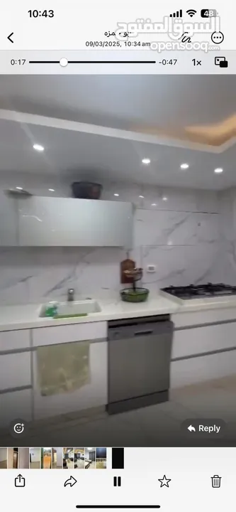 شقه مفروشه للايجار في الطيره قرب سوبرماركت الشني