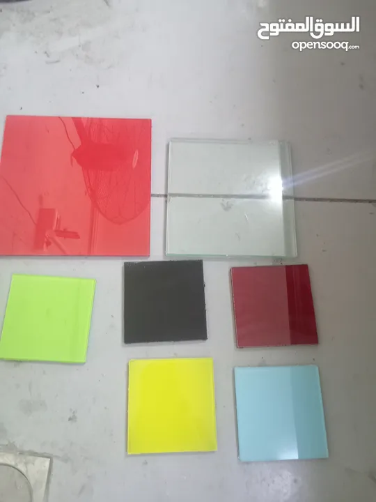 زجاج وسكريت ومرايا وجميع انواع الزجاج
