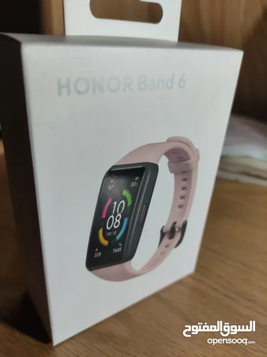 ساعة هونر أو اونر باند 6 الذكية الممتازه بسعر ميتفوتش+ استراب هديه   Honor Band 6