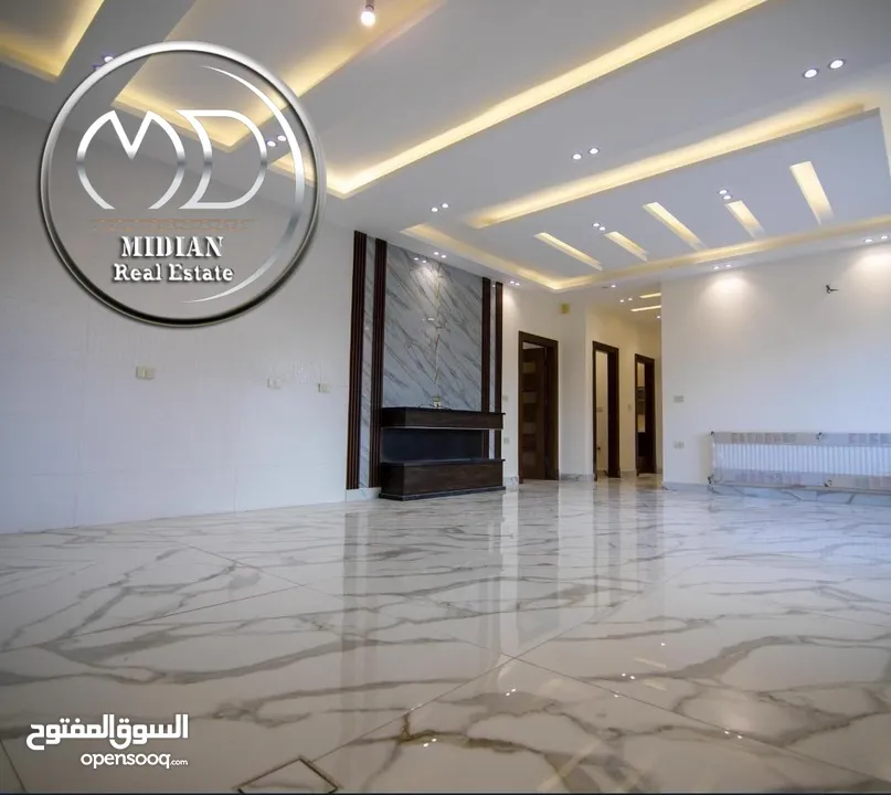 شقق أرضية و طوابق مكررة جديدة للبيع تلاع العلي مساحات 200م تشطيبات وديكورات سوبر ديلوكس بأسعار مميزة