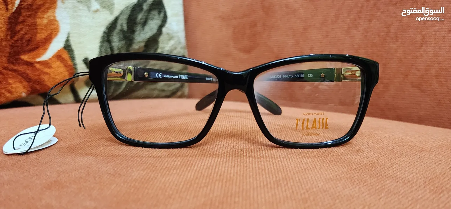 نظارة نظر حريمي ماركة 1 Glass إيطالي 100%