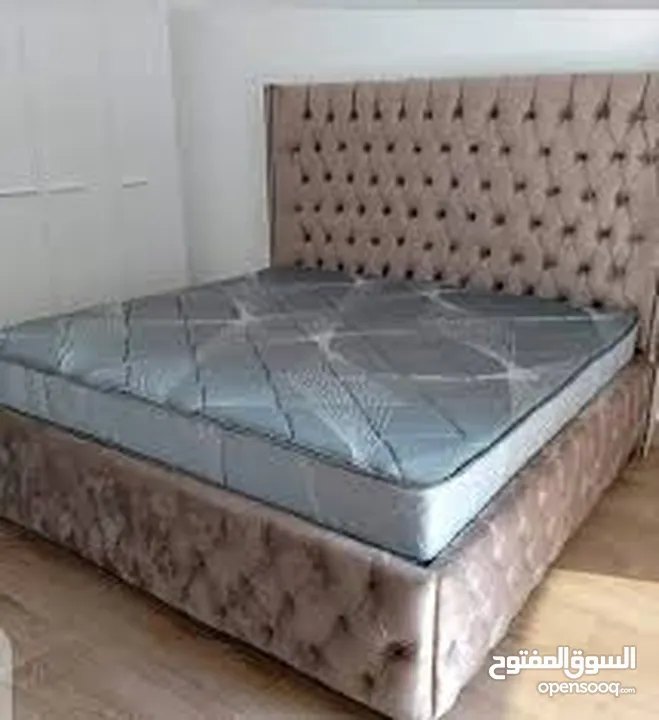 اتخوت مجوز خشب لاتيه 18م عادي او بكس مجوز مفرد ونص مفرد البيع بدون فرشه مع إمكانية تغير الون كفاله 5