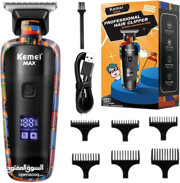 جزازة الشعر الكهربائية Kemei HAIR CLIPPER KM-MAX5090