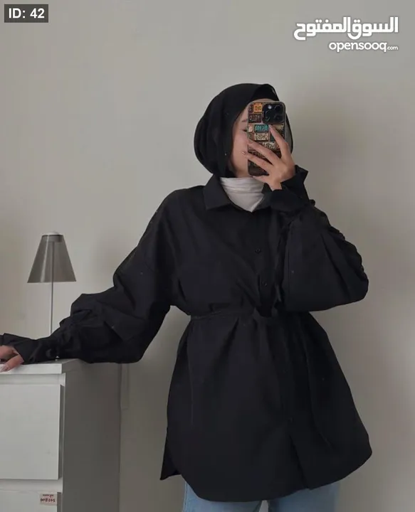 قميص اسود مميز