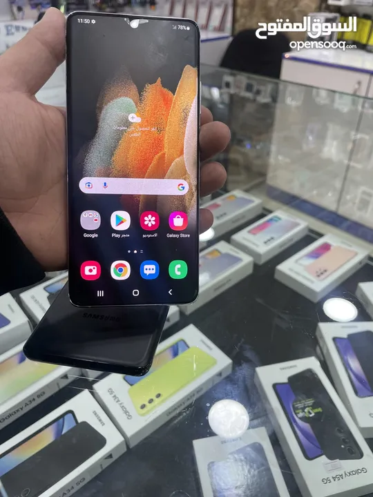 S21 ultra 5G بحالة الوكالة بسعر حرق