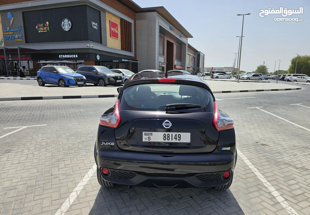 NISSAN JUKE 2015, GCC SPECS, LESS KMS CAR FOR SALE