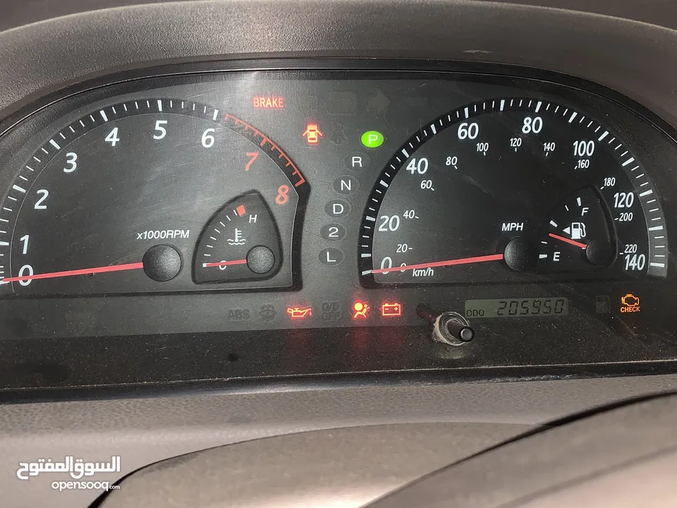 كامري أمريكي 2005 4 بسطون 2400 cc