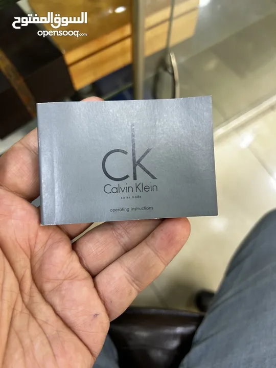 ساعه CK وساعه اكزوتيك جداد بالعلب اصليه 100٪؜ سويسري