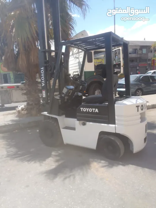 رافعه تويوتا حموله 2 طون جير عادي فحص كامل