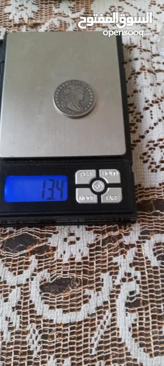 نصف دولار أمريكي فضه انتيك نادر تاريخ 1796
