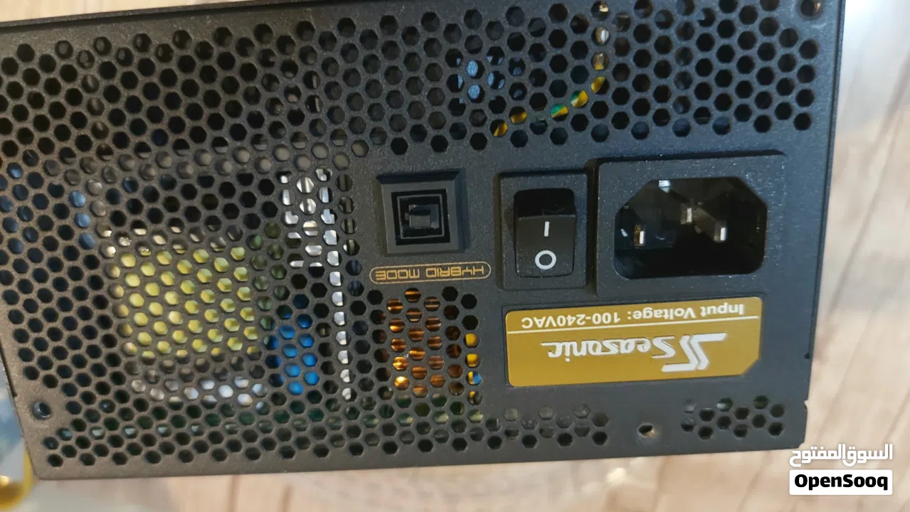 Seasonic 1000W PSU – No Cables – Working- باور سبلاي بدون كيابل شغال