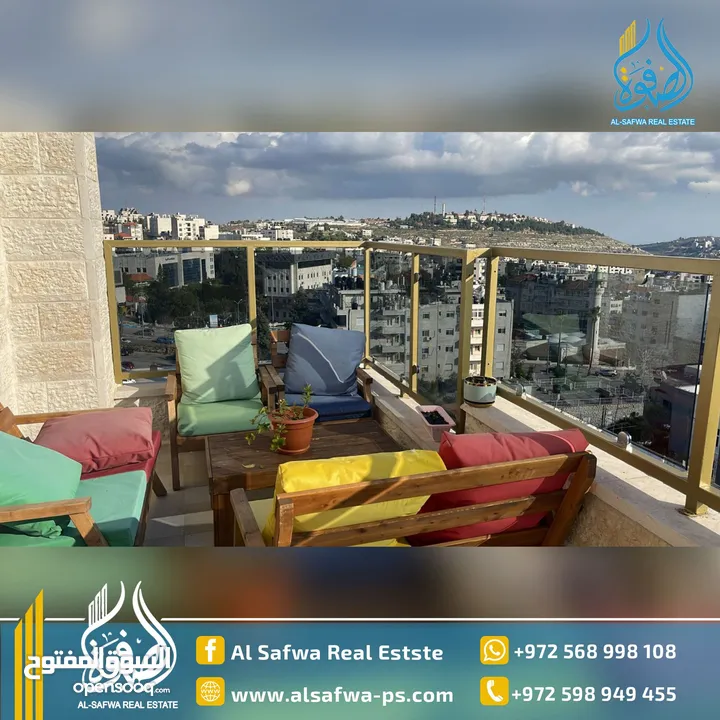 روف مميز سوبر ديلوكس بمساحه واسعه ومريح جدا و مميز جدا للسكن