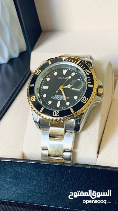 ساعة فخمة (جديدة )عقارب نوع ARLANCH تقليد لل Rolex