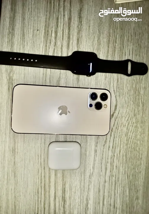 Apple iPhone 12 Pro max 256 GB, iwatch series 6 44mm, AirPods 2nd generation for sale