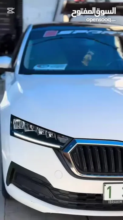 موديل 2021 ولا غرام بوية Skoda oktavia للبيع او بدل ع جي تي اي 7،5