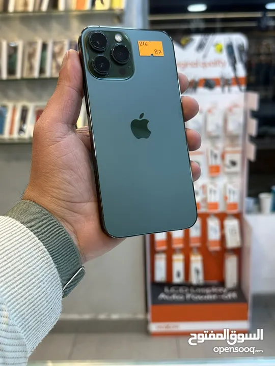 iPhone 13 Pro Max 512g بطاريه 90 وكاله مكفول