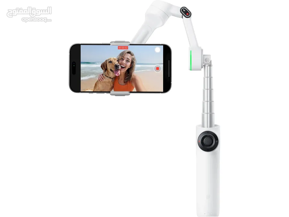 Insta360 flow 2 pro Gimbal جديد بس انفتح من العلبة بسعر ممتاز