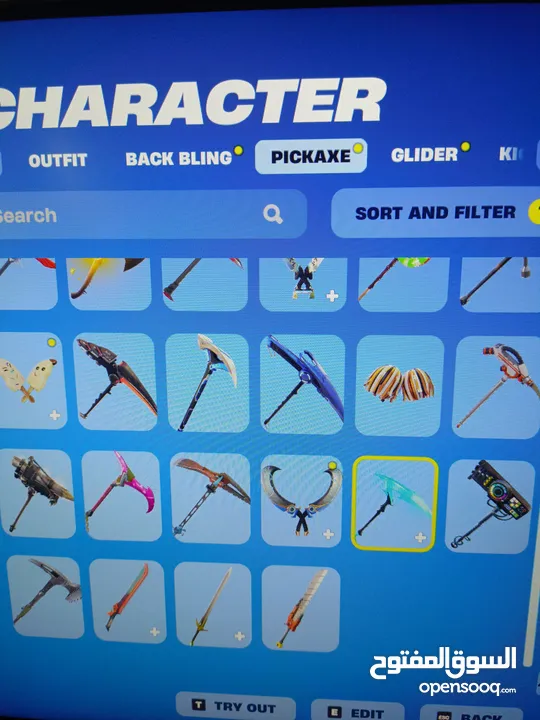 حساب فورت نايت سيزون 3 وحزمة توتش ونوادر