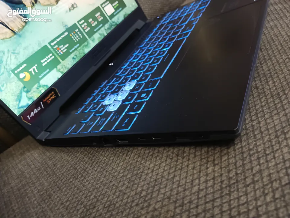 asus tuf F15 core i7 12th rtx 3050 جهاز جيمنغ قوي جدا حالة ممتازة للبيع