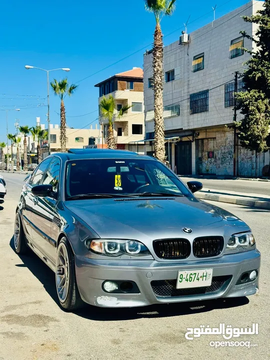BMW 325 اصل M 2500 متور  220hp حصان  فحص ممتاز  إمكانية البيع دفعة وشيكات
