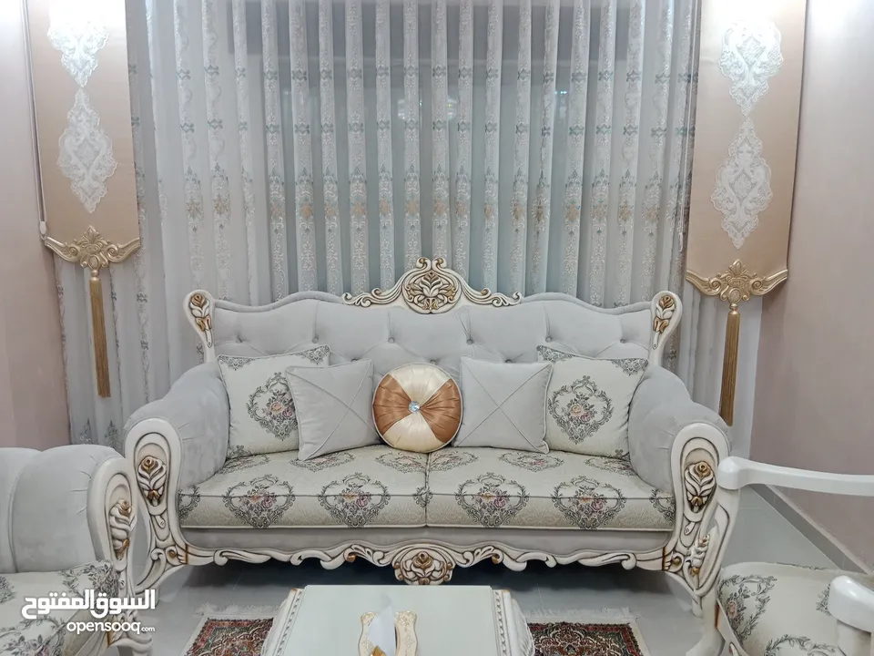 طقم كنب 7 مقاعد (استخدام عرسان)