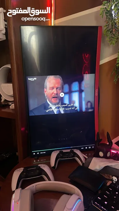 شاشة فورتك منحنية 165 هيرتز 27 بوصة