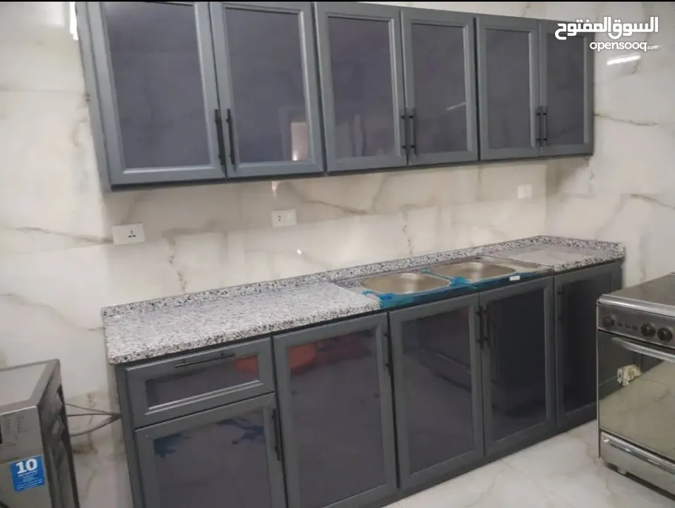 مطابخ المنيوم تفصيل شغل ممتاز كامل مكمل واصل راكب