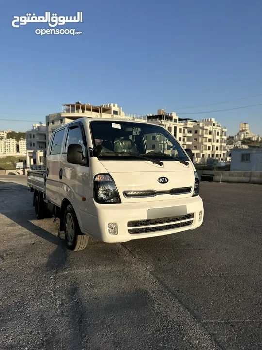كيا بنجو Bongo 3 2018 دبل كابين فحص كامل اعلى صنف باقل سعر جمرك جديد المشتري اول مستخدم كاش او اقساط