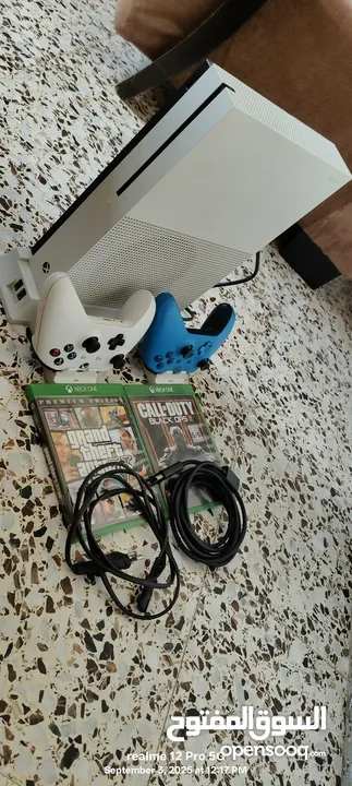 Xbox one s مستعمل في حاله جيده  جنين