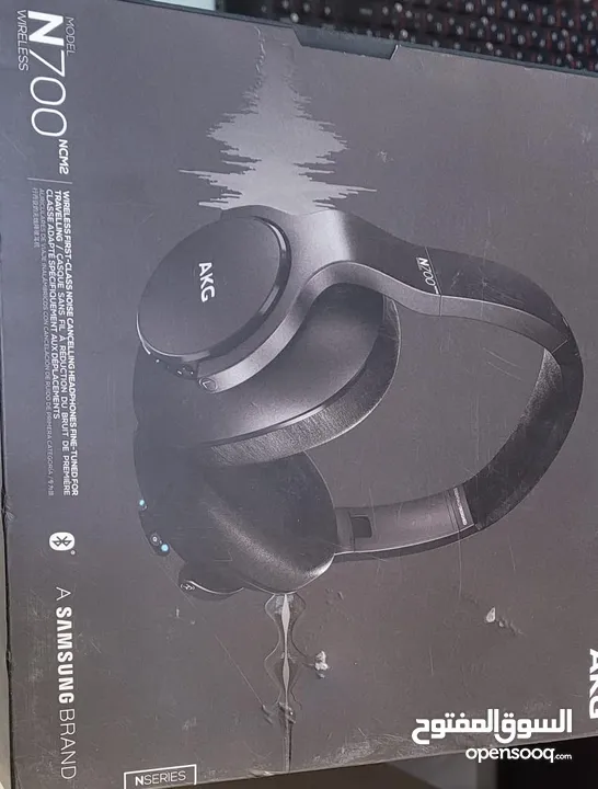 Samsung AKG - N700NCM2 Wireless Noise Cancelling On-Ear Headphones - Gray