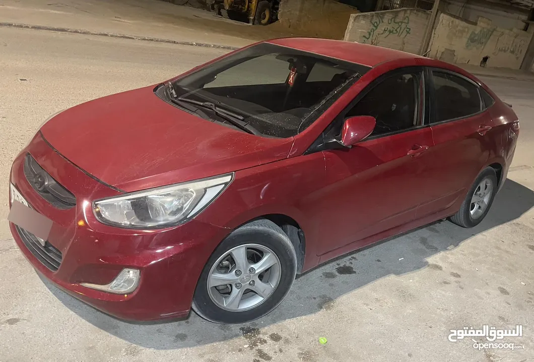 اكسنت 2014 مطور 1400 جير اربعه غيار