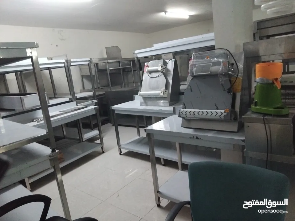 البيع ادوات المطاعم او المقاهي مستعمل او جديدة  Rasturant equipment for sale used and new