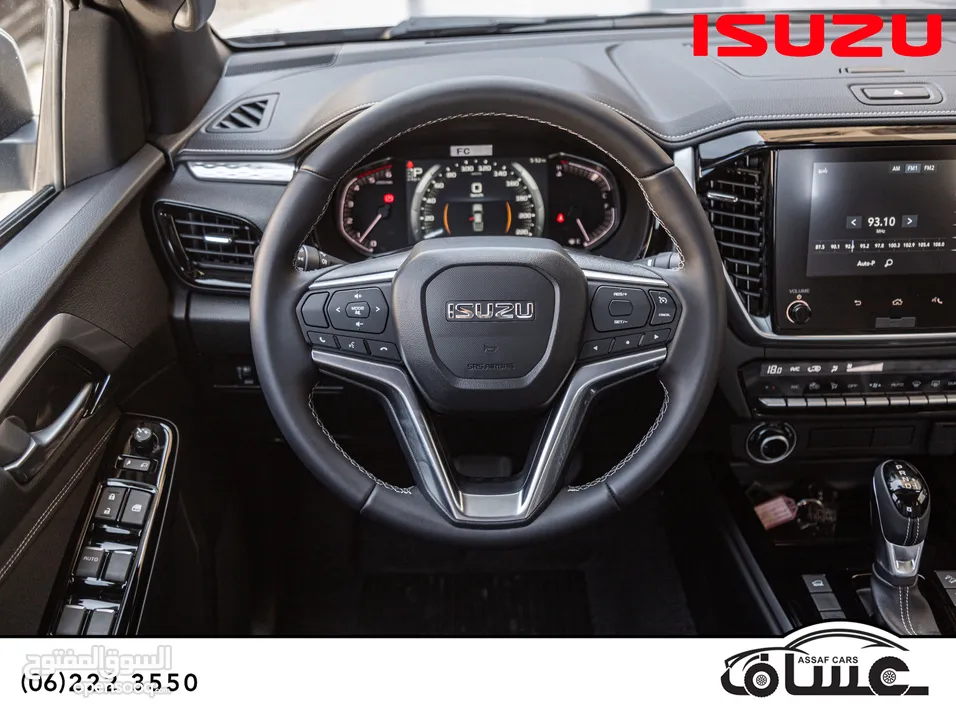الان لدى معرض عساف للسيارات،  تم وصول الشكل  الجديد من ايسوزو ديماكس Ls   Isuzu D-Max 2025 Ls