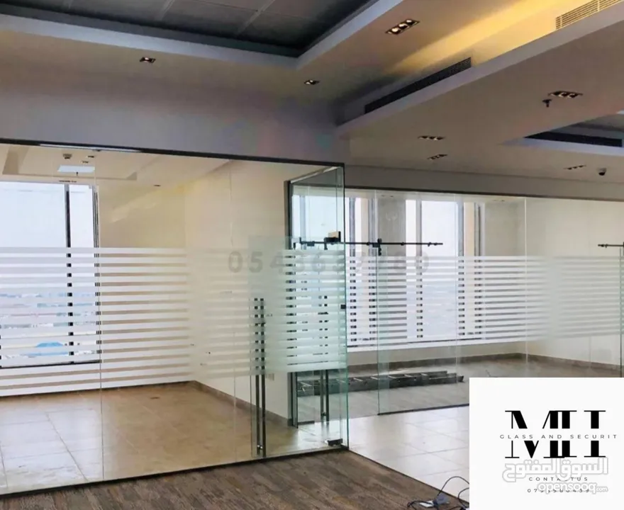 (GLASS AND SECURIT ) حجير زجاج سيكوريت  الأمان والأناقة في آن واحد.  لحماية فائقة ومظهر عصري لمنزلك