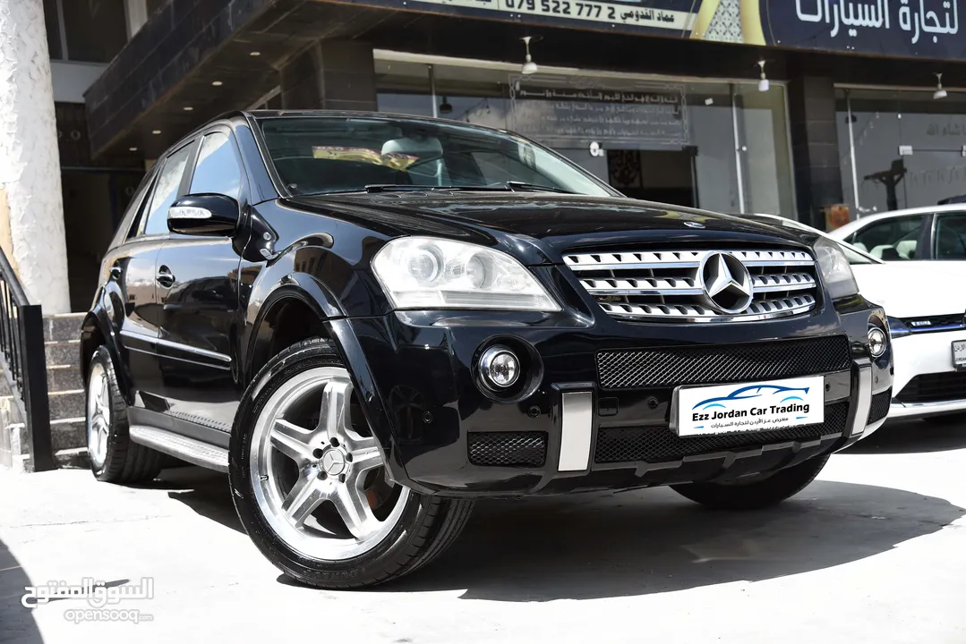 مرسيدس ام ال 350 بحالة الوكالة وارد الوكالة Mercedes ML350 4MATIC 2008