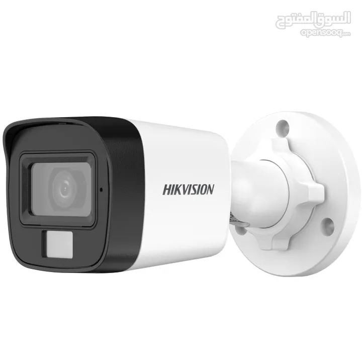 كاميرات مراقبة هايكفيجن هايبرد ملون ليلي نهاري 5mp/3K من Hybrid  Hikvision  وضوح عالي بدقّة 5MP