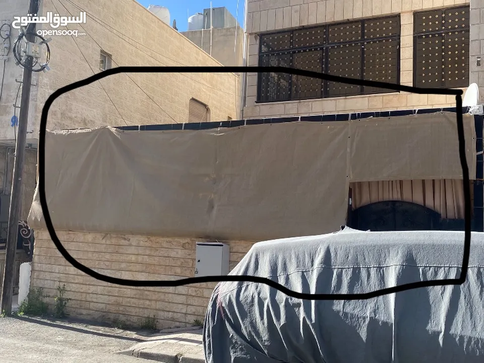 شقه طابق ارضي في جبل الاخضر قرب دوار ريفكو وقرب صيدليه الفصول قرب ديوان بني معروف حي الدروز