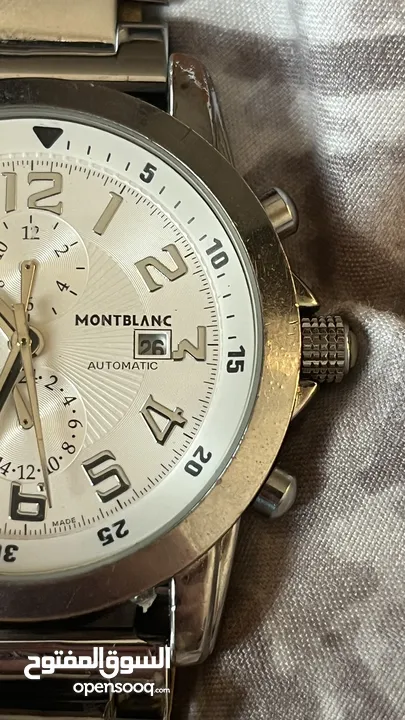 ساعه رجالي Montblanc اصلي 100% معدن بسعر قليل                    ..............................